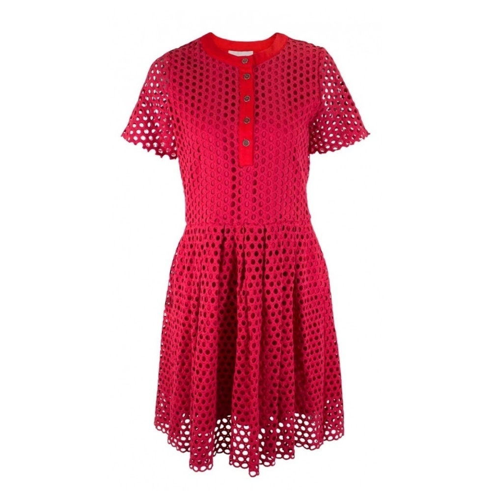 Sea New York- GUC Cotton and Wool Fit and Flare Dress. Size 4.